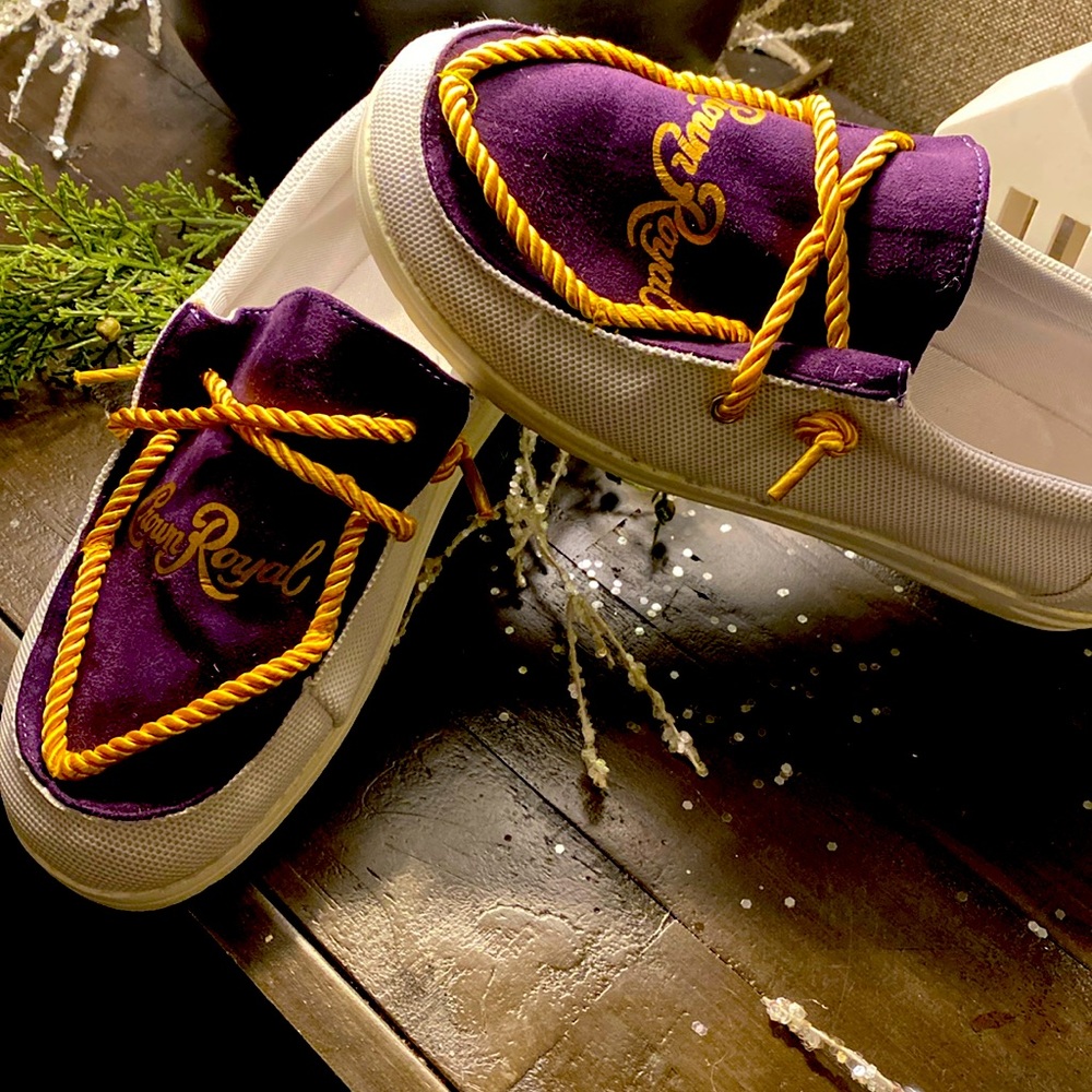 Custom crown royal shoes. Size 10. Men’s. Never been worn.